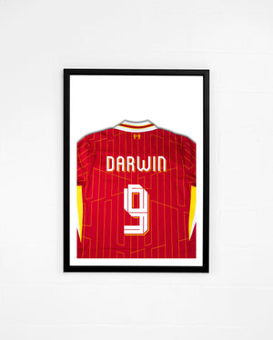 Custom Liverpool Shirt Print LFC Poster | 2024/25 Print