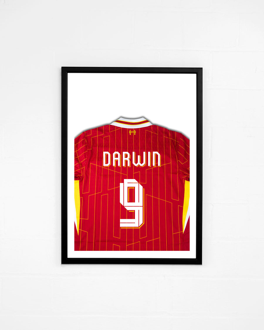 Custom Liverpool Shirt Print LFC Poster | 2024/25 Print