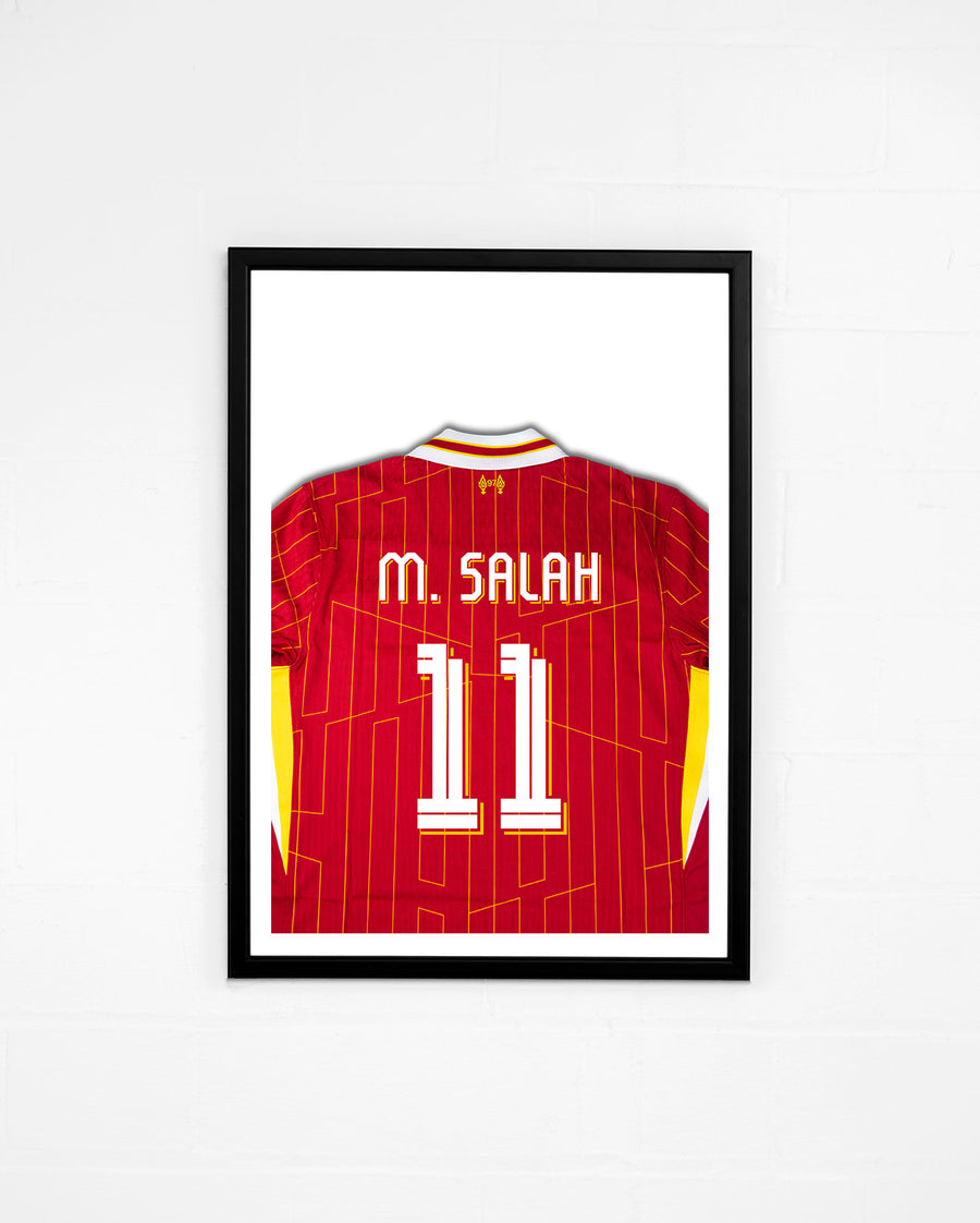 Custom Liverpool Shirt Print LFC Poster | 2024/25 Print