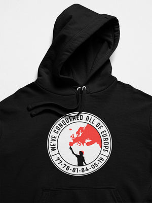Conquered all of Europe' Liverpool FC Hoodie
